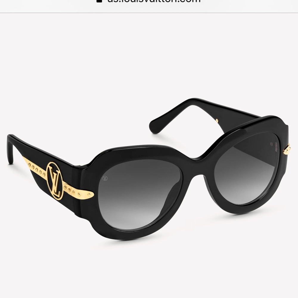 AUTHENTIC Louis Vuitton Paris Texas Sunglasses Black